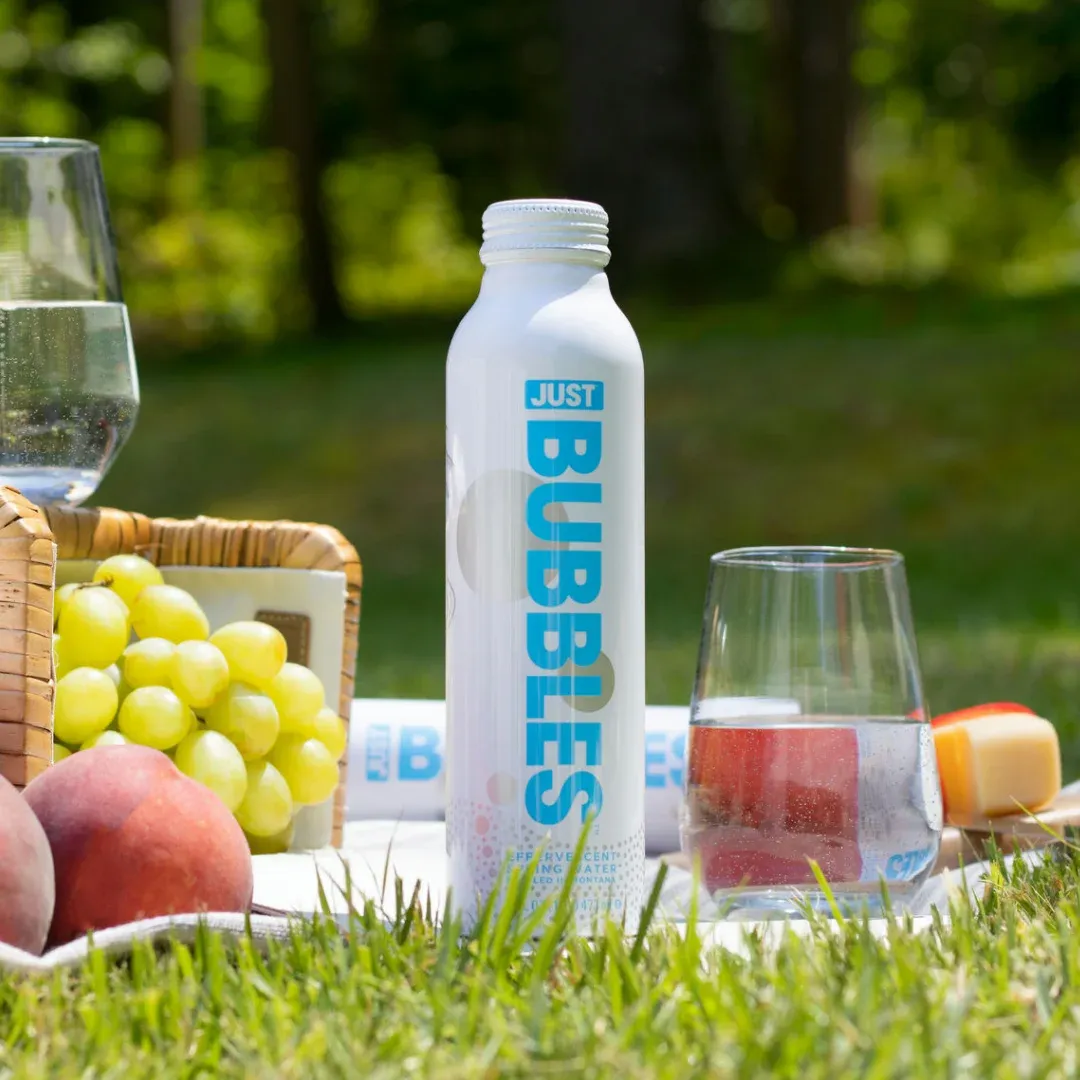 Just Bubbles in picnic setting