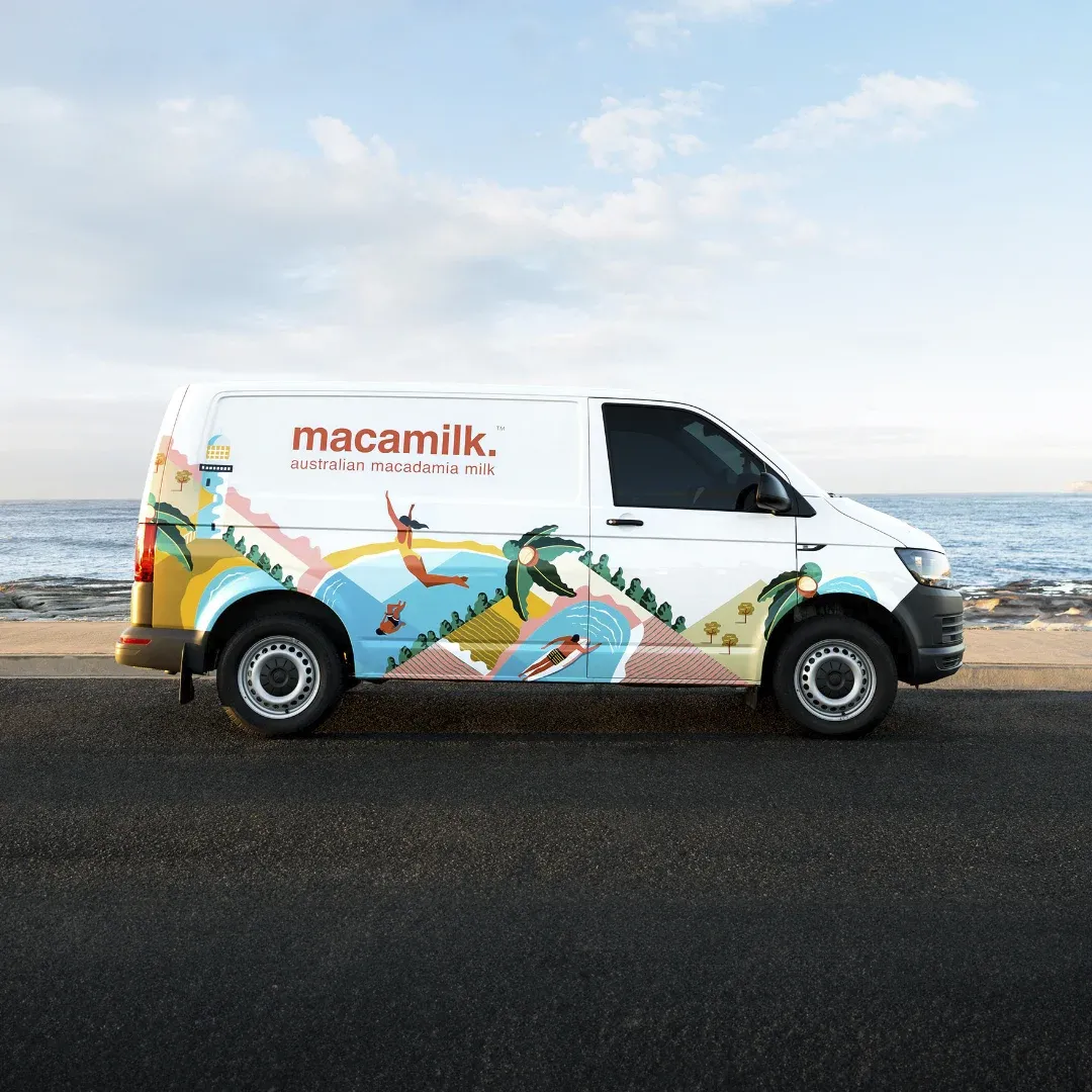 MacaMilk Van